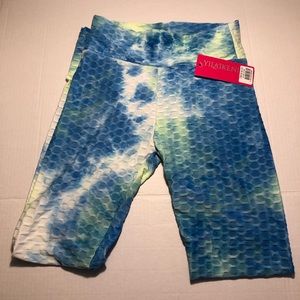 Tie Dye scrunch leggings size s/m